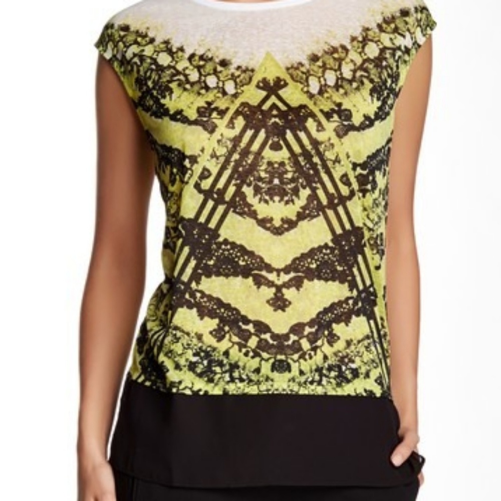 Kenneth Cole tribal top